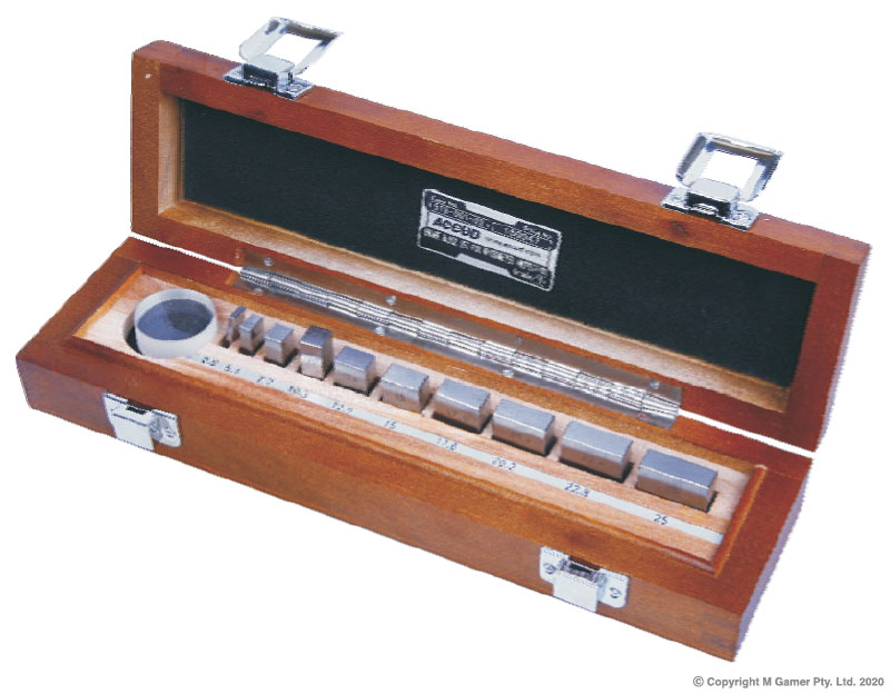 Micrometer Inspection Set - Grade 0 (ISO3650)